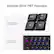 Double-Shot PBT Keycaps
A textured feel and excellent durability
A premium and pro-typist design
