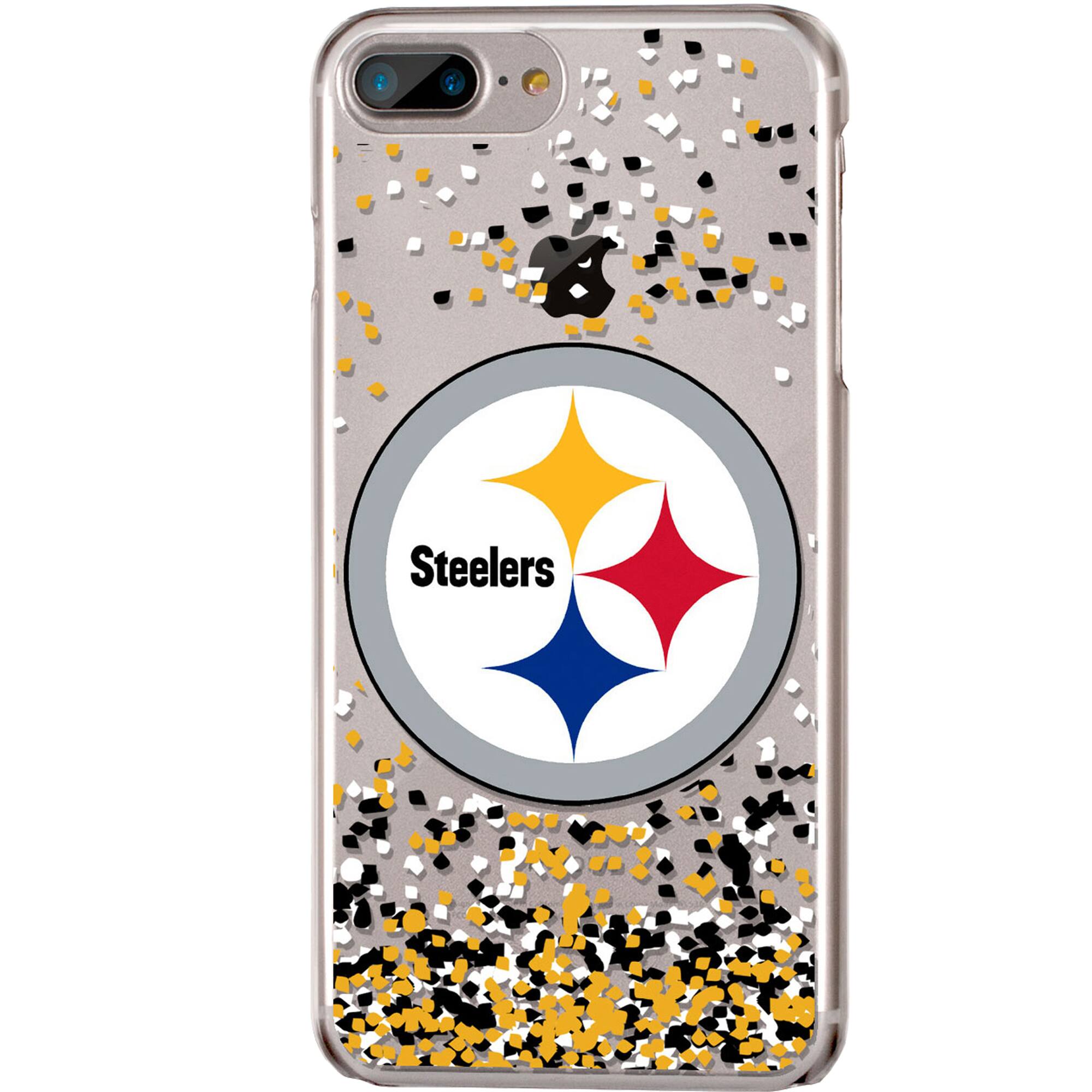 Keyscaper - NFL - Pittsburgh Steelers iPhone Clear Case with Confetti Design - 14 Plus - Multicolor price history on PriceWatchPro