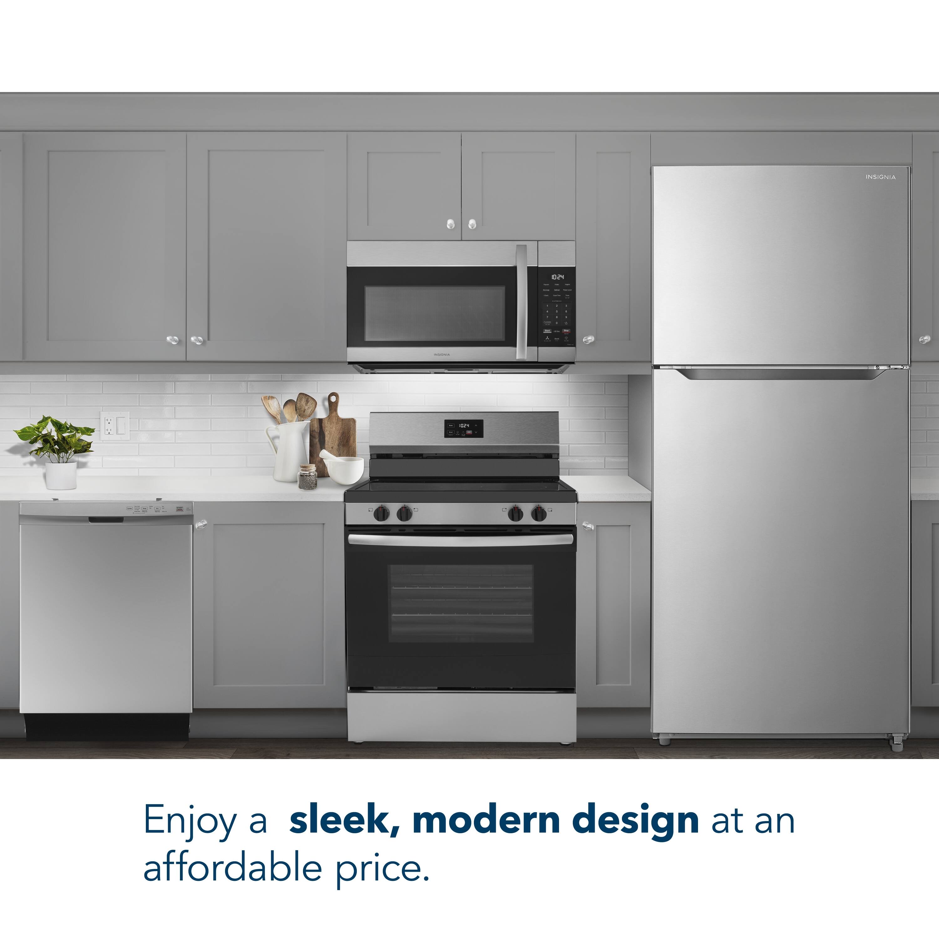 Enjoy a sleek, modern design at an affordable price.