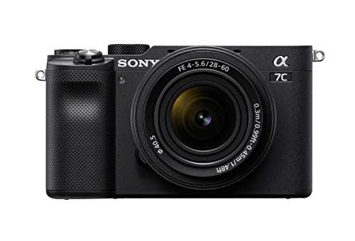 Sony - Alpha 7C Full-Frame Compact Mirrorless Camera Kit - Black (ILCE7CL/B) (International Model)