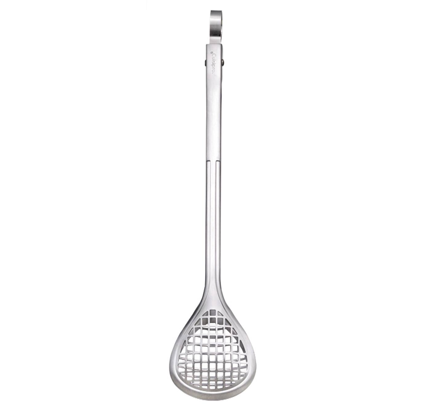 Alt View 2. Cuisipro - Wide Grill Fry Tongs - Silver.