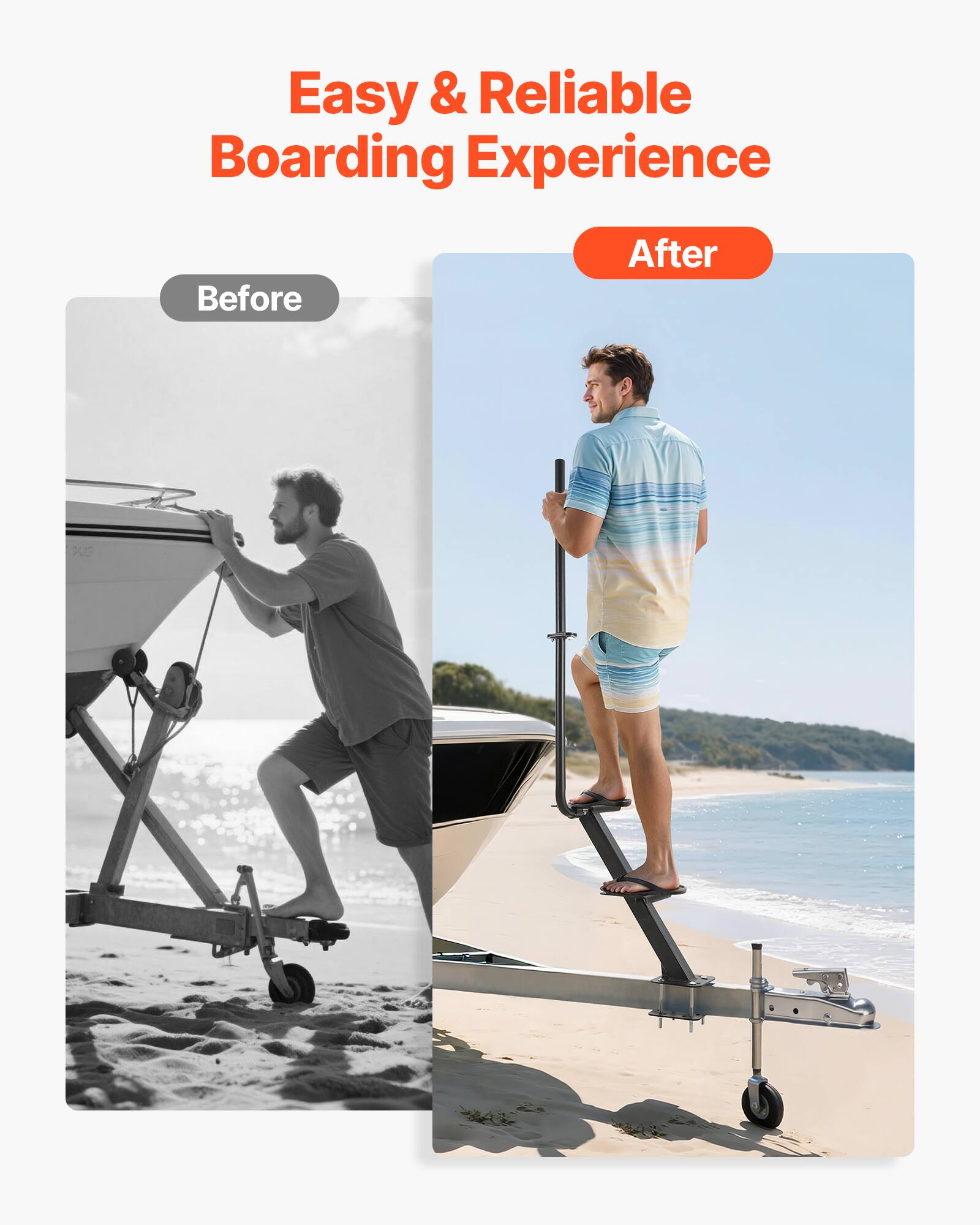 Easy & Reliable Boarding Experience

Before

After
