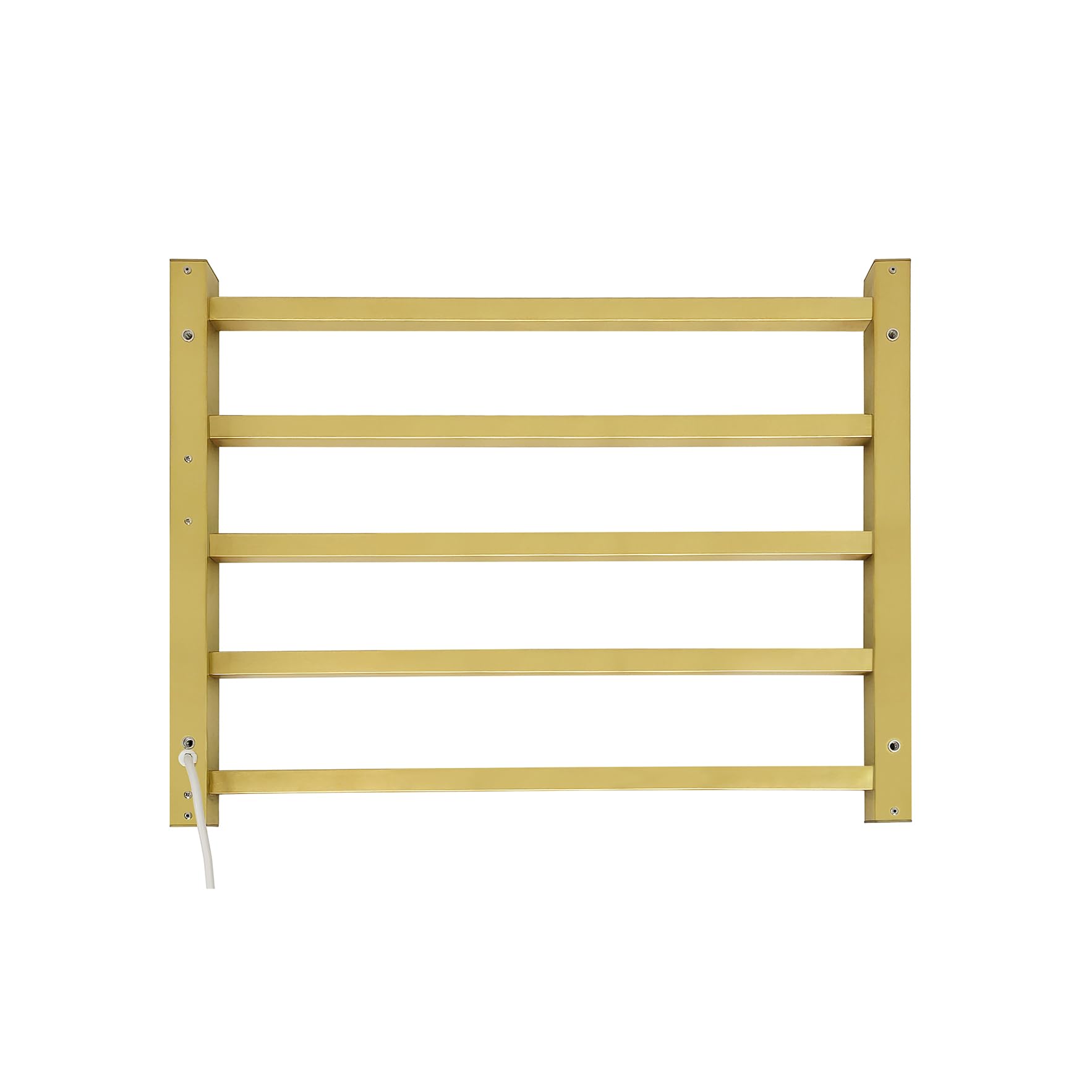 Alt View 3. JETRANSPORT - 5 Bars Luxury Heated Towel Rack Wall Mounted Warmers Warmer For Bathroom With Timer & Temperature - 14 Bars.