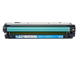 HP - 650A Cyan Original LaserJet Toner Cartridge, ~15,000 pages, CE271A