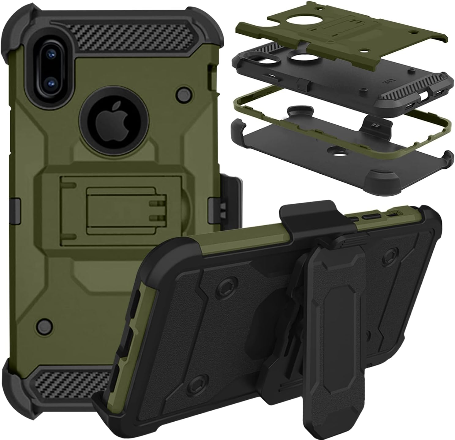 Green (With Holster)