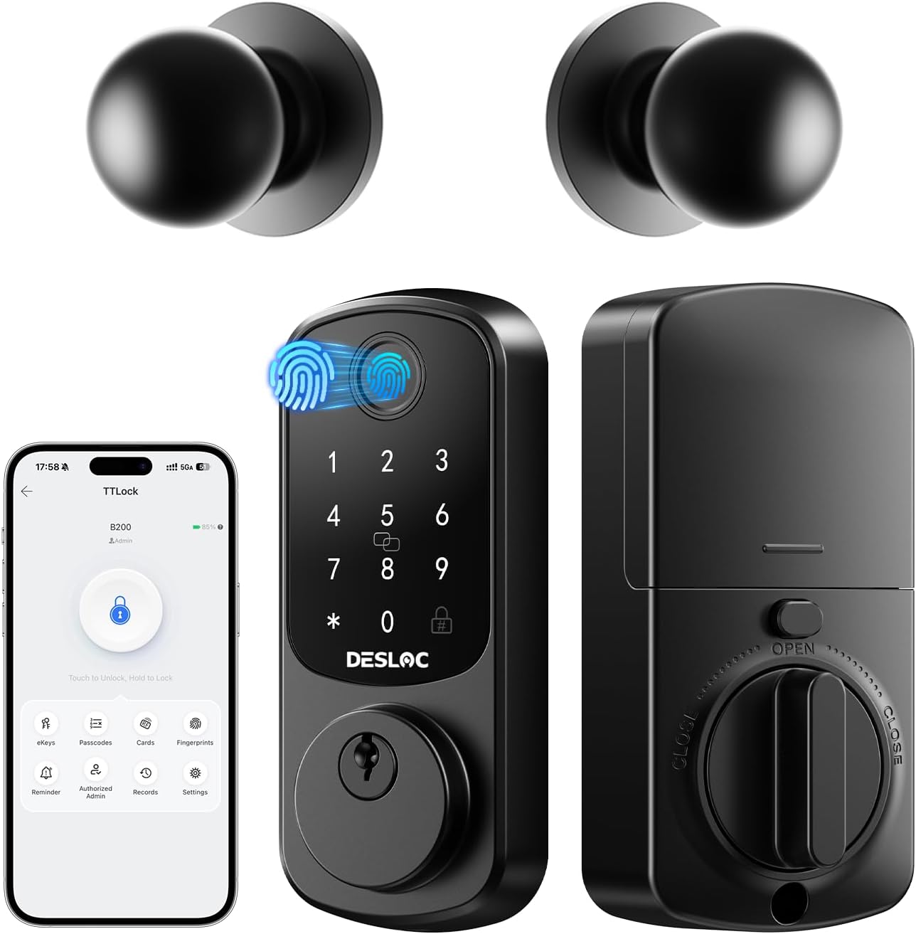 Black - Knob