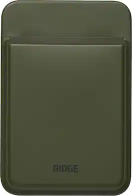 The Ridge Wallet - Magsafe Cardholder - Matte Olive
