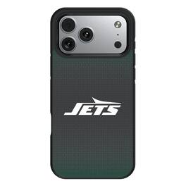 Keyscaper - NFL - New York Jets - Bump Case with 8.2ft Drop Protection - 14 Pro Max - Black