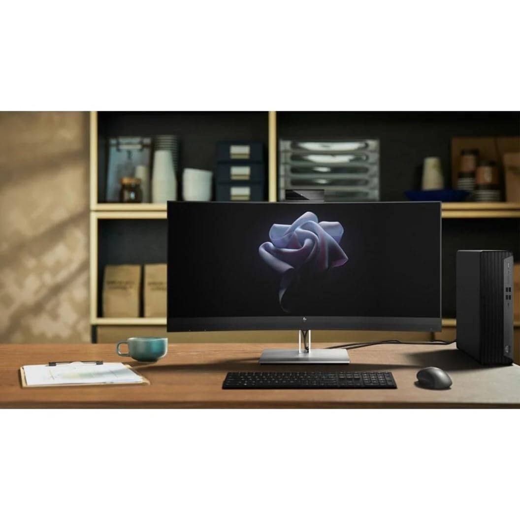 Alt View 1. HP - HP Elite SFF 600 G9 Desktop, i7-13700, 16GB DDR5, 512GB SSD, Iris Xe, HDMI, USB-C, Win 11 Pro, Office 2021 - Jet Black.