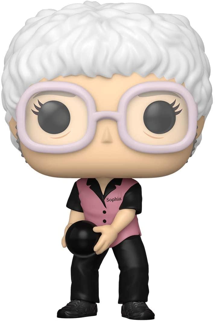 Alt View 1. Funko - The Golden Girls Funko POP Vinyl Figure | Sophia (Bowling Uniform) - Pink.