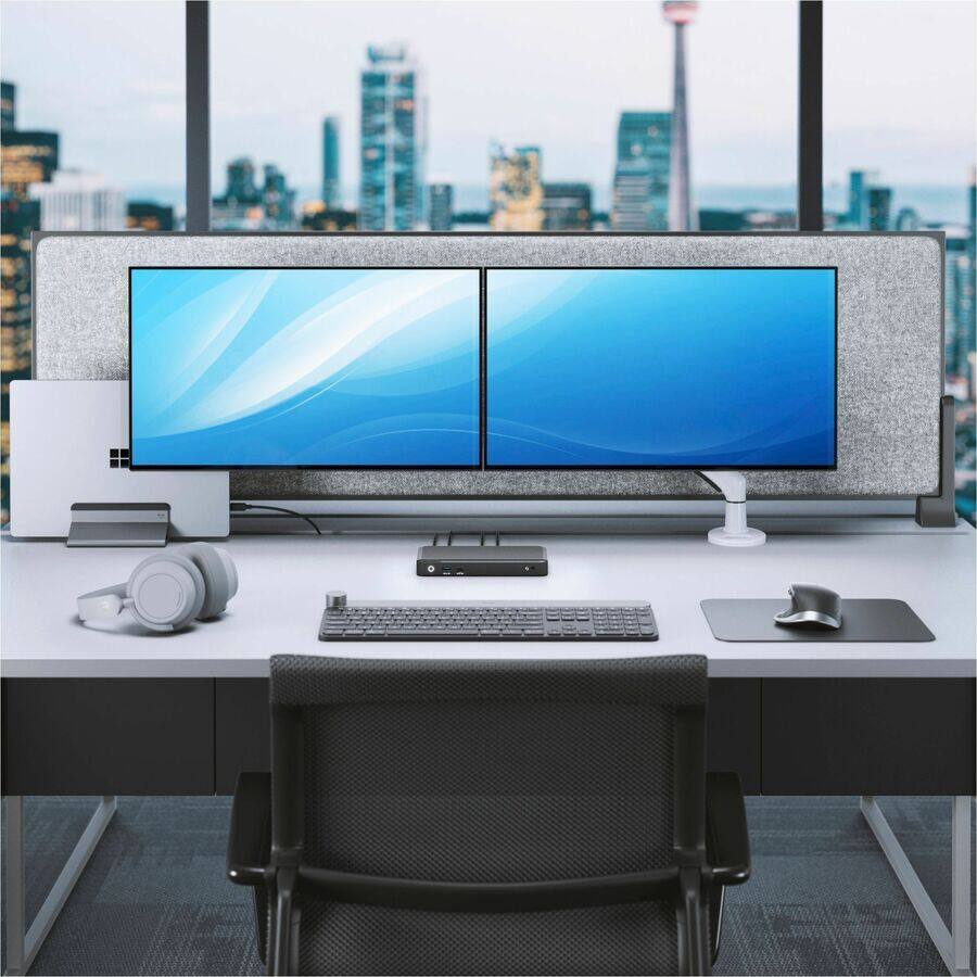 Alt View 1. Alogic - Alogic USB-C Dock triple display docking station with 100W power delivery, DP Alt Mode - Triple display docking station.