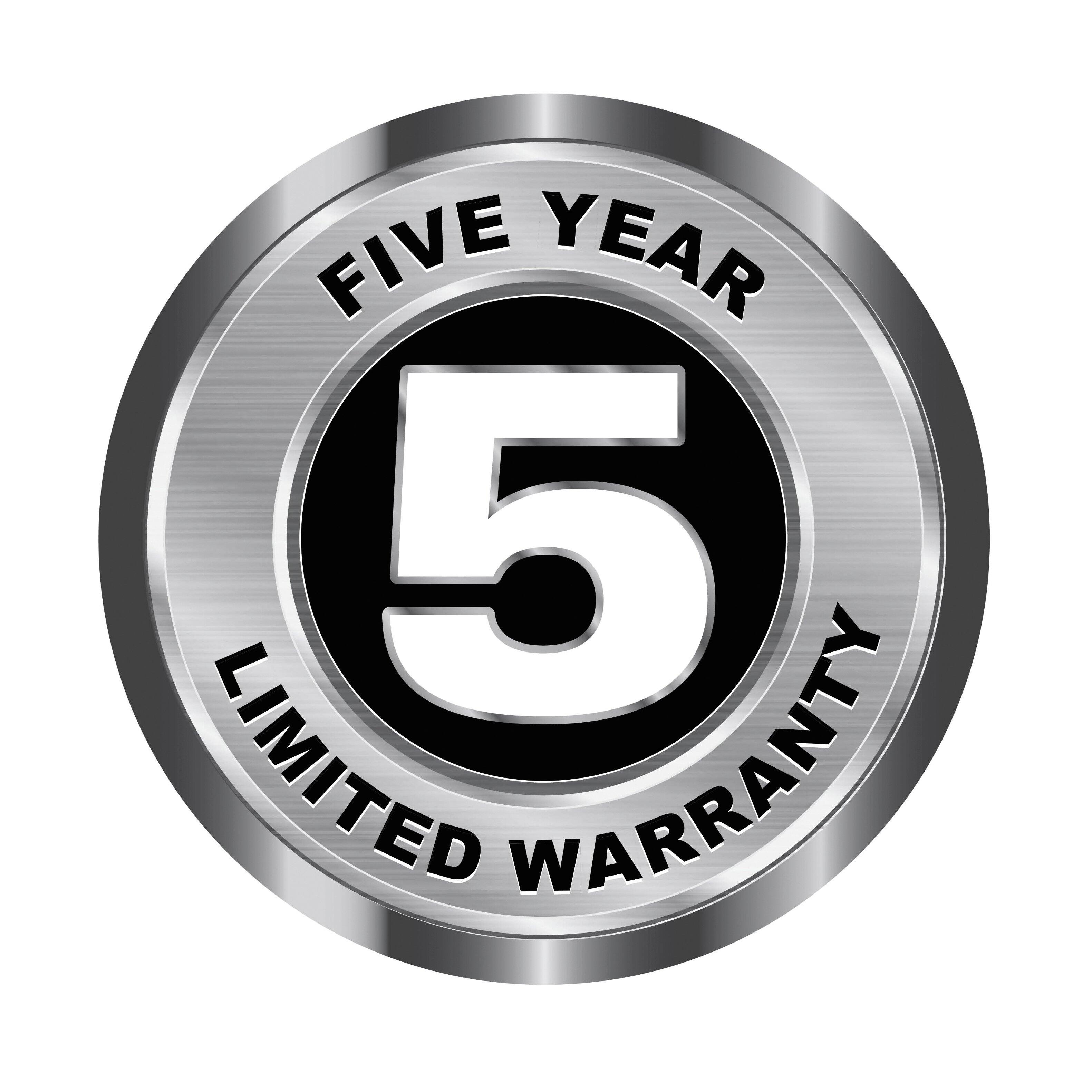 FIVE YEAR  
5  
LIMITED WARRANTY