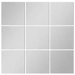 Frameless-12"L x 12"W x 4PCS