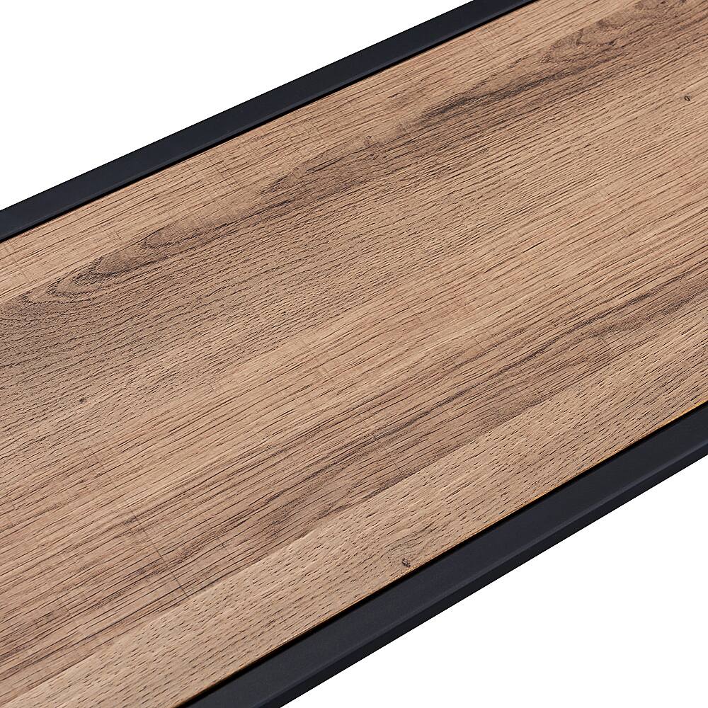 Alt View 16. Camden&Wells - Vireo Console Table - Blackened Bronze/Rustic Oak.