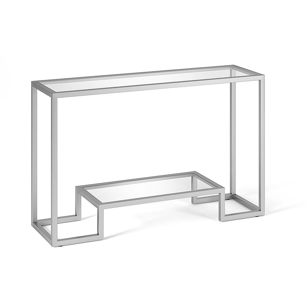 Angle View: Camden&Wells - Athena Console Table - Satin Nickel