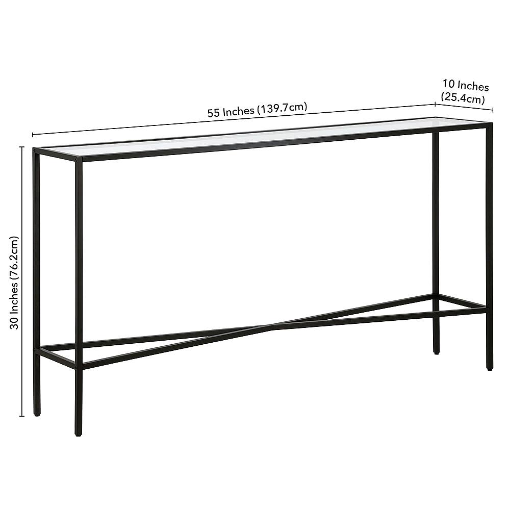 Alt View 13. Camden&Wells - Henley Console Table - Blackened Bronze.