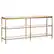Angle. Camden&Wells - Alexis Console Table - Brass.
