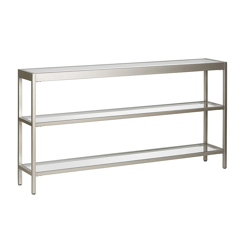 Angle View: Camden&Wells - Alexis Console Table - Satin Nickel