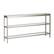 Angle. Camden&Wells - Alexis Console Table - Satin Nickel.