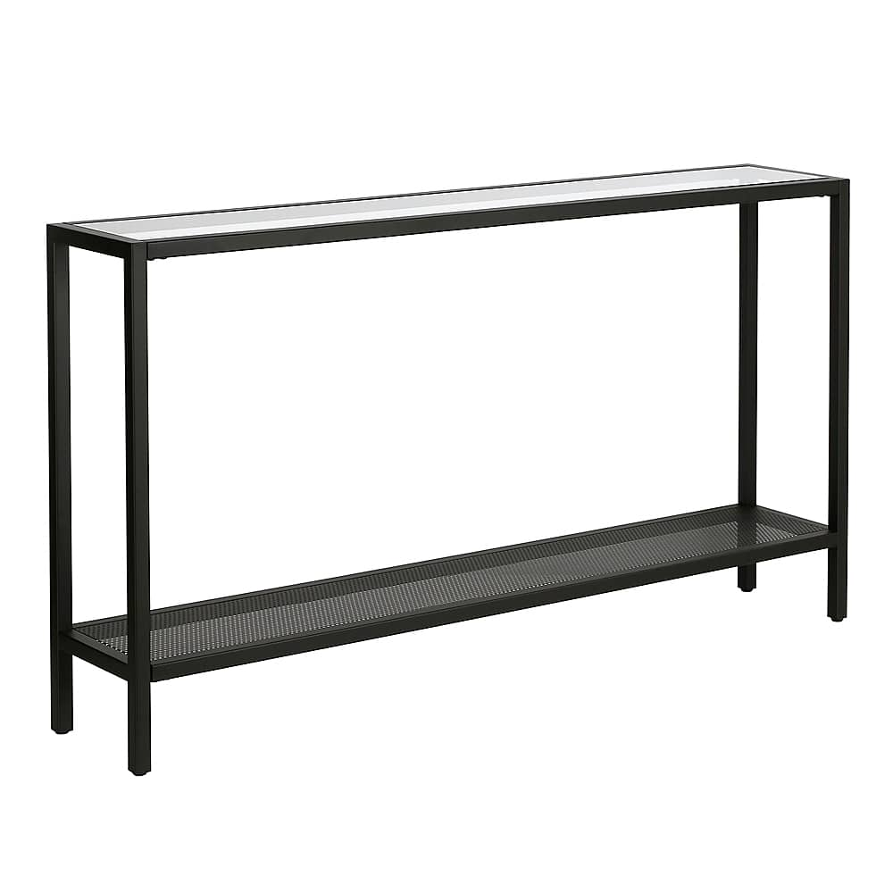 Angle View: Camden&Wells - Rigan Console Table - Blackened Bronze