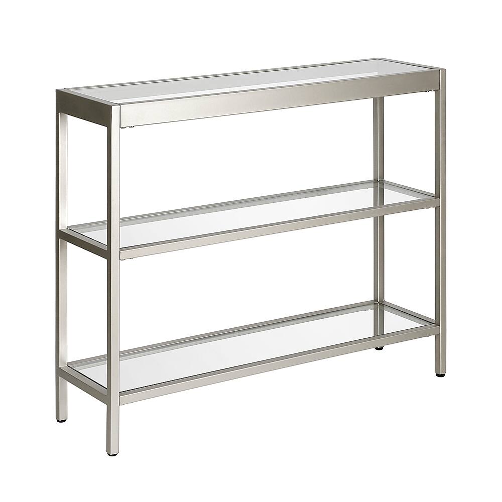 Angle View: Camden&Wells - Alexis Console Table - Satin Nickel