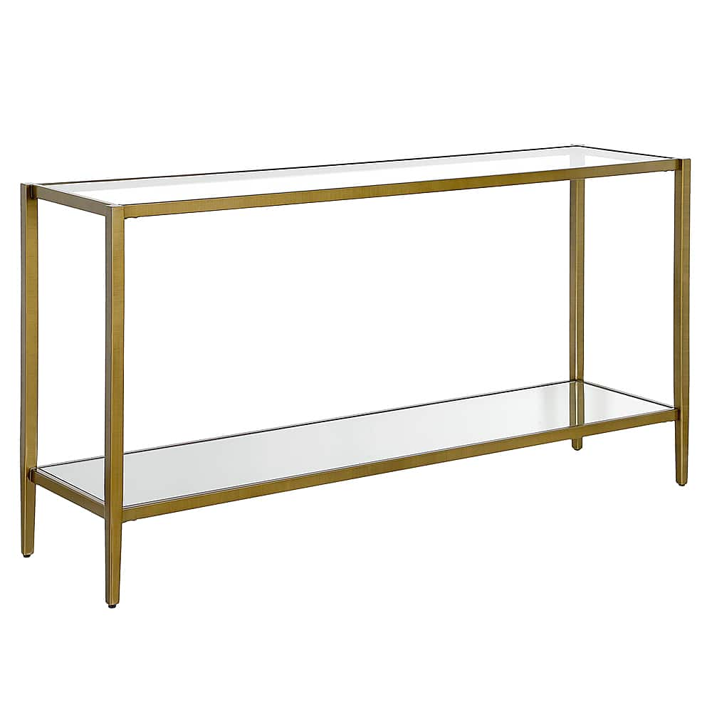 Angle View: Camden&Wells - Hera Console Table - Brass