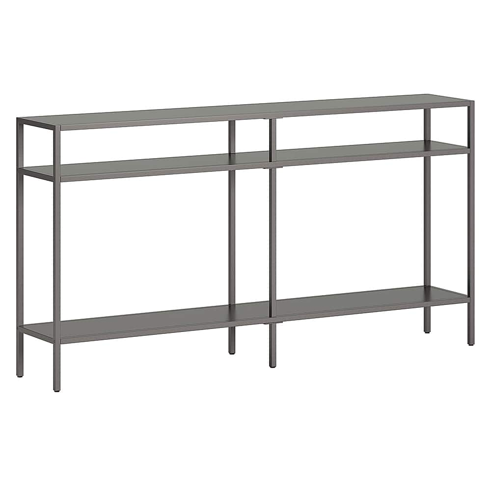 Angle View: Camden&Wells - Sivil Console Table - Gunmetal Gray