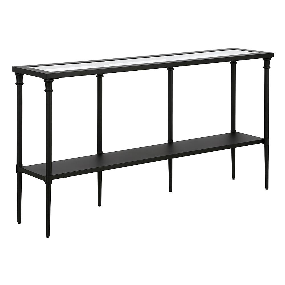 Angle. Camden&Wells - Nellie Console Table - Blackened Bronze.