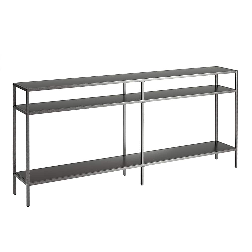 Angle View: Camden&Wells - Sivil Console Table - Gunmetal Gray