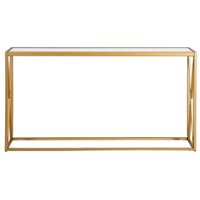 Camden&Wells - Arlo Console Table - Brass - Front_Zoom