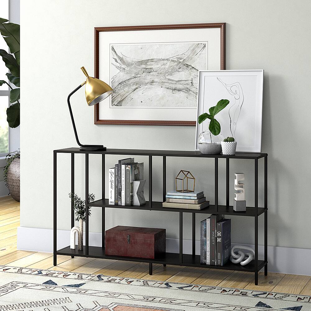 Alt View 12. Camden&Wells - Winthrop Console Table - Blackened Bronze.
