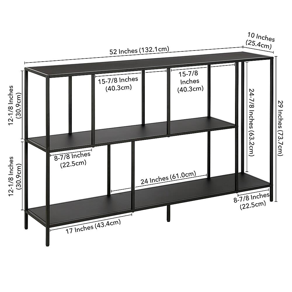 Alt View 13. Camden&Wells - Winthrop Console Table - Blackened Bronze.