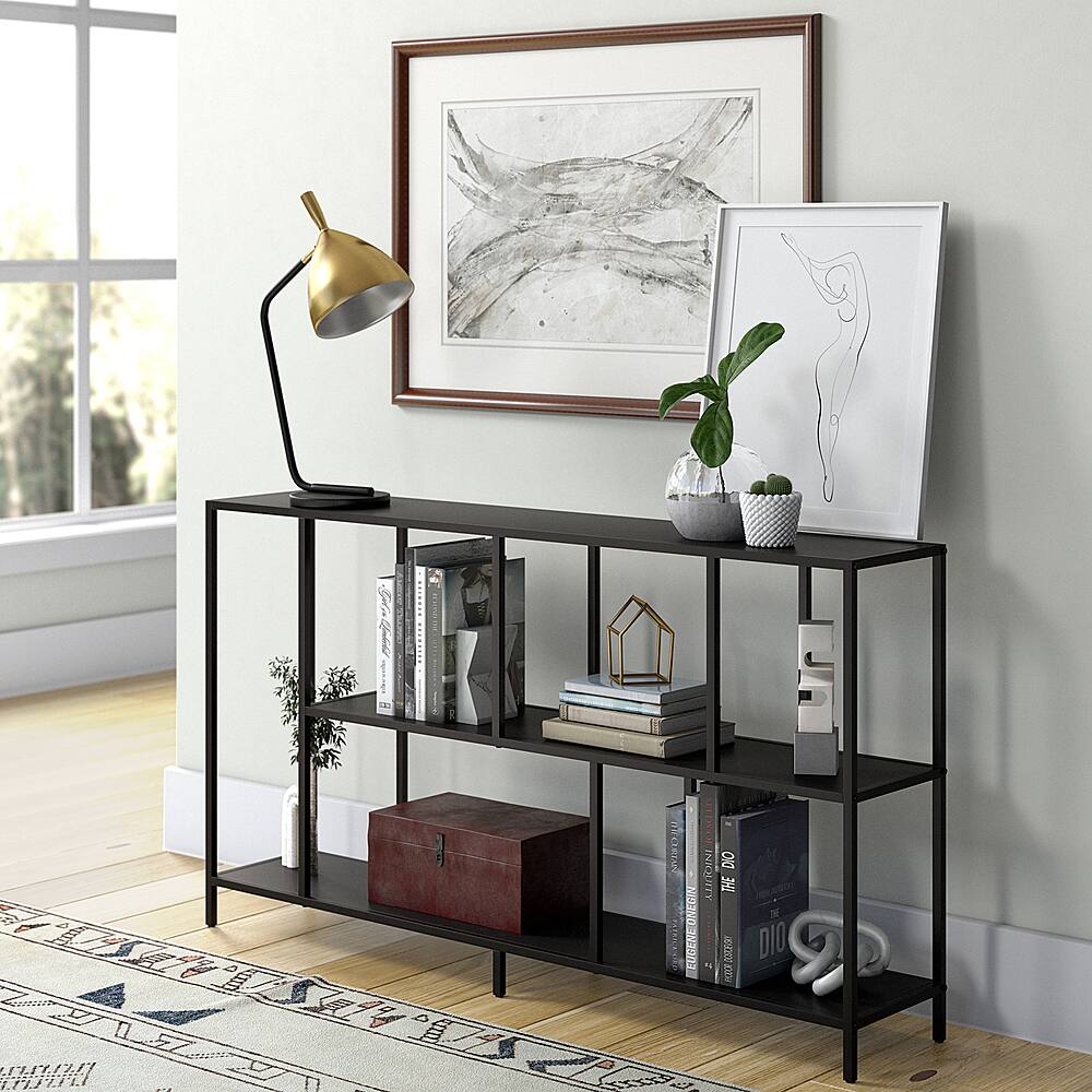 Alt View 16. Camden&Wells - Winthrop Console Table - Blackened Bronze.
