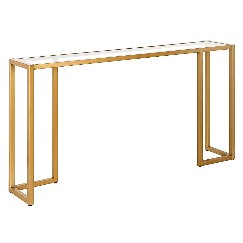 Angle View: Camden&Wells - Oscar Console Table - Brass