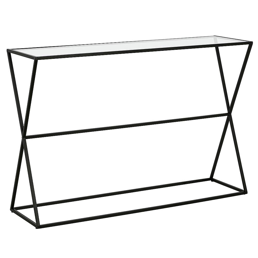 Angle. Camden&Wells - Cortland Console Table - Blackened Bronze.