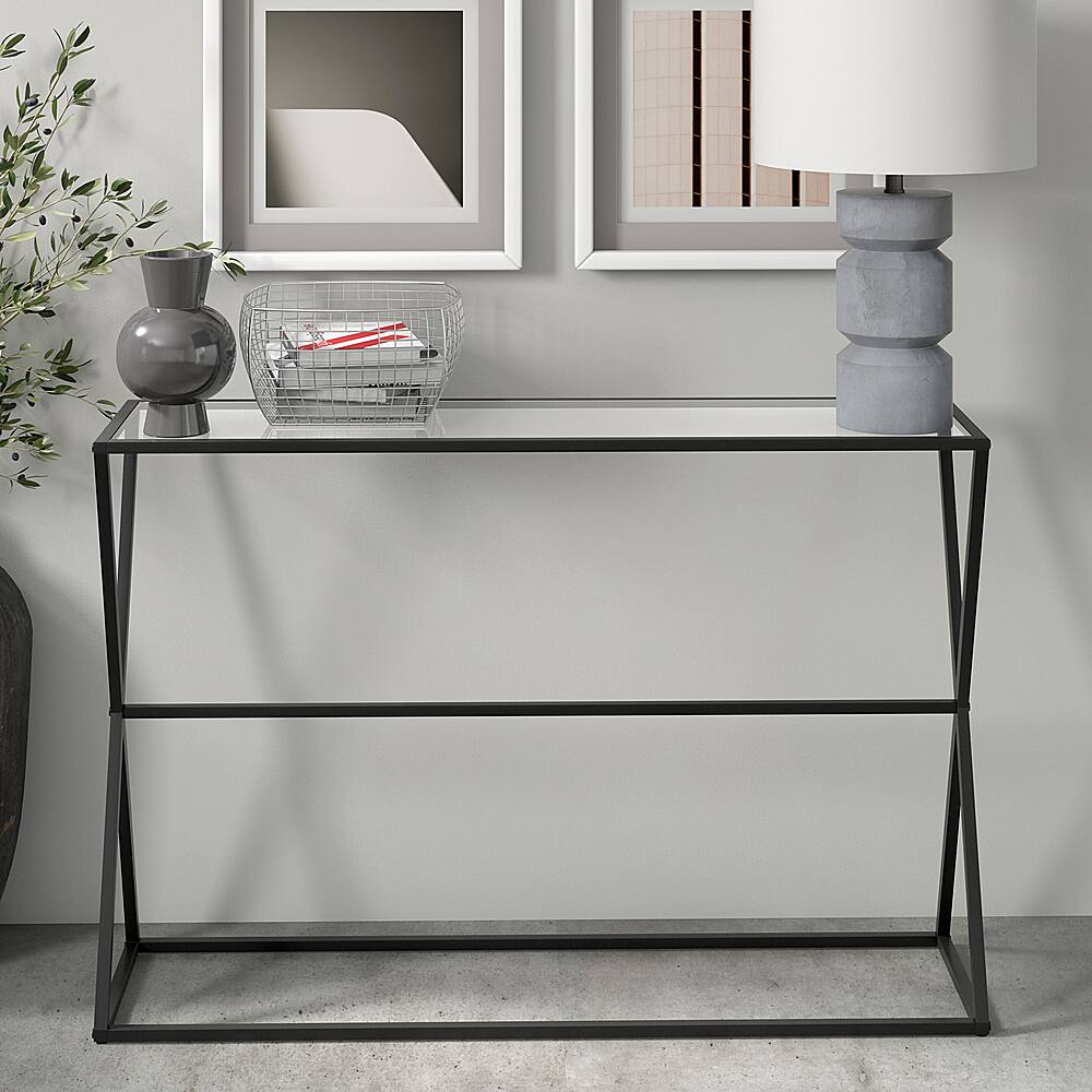 Alt View 16. Camden&Wells - Cortland Console Table - Blackened Bronze.