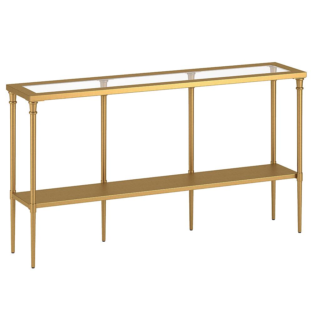 Angle View: Camden&Wells - Ricardo Console Table - Brass