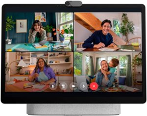 Facebook Portal+ - Smart Video Calling 14” Touch Screen with Stereo Speakers - Light Grey