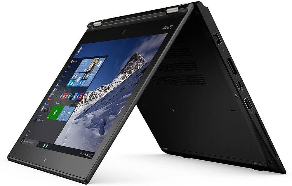 Angle View: Lenovo - Thinkpad X1 Yoga 260 Intel I5-6100u 2.3 GHz  8GB RAM 256GB SSD Webcam Windows 10 Pro - Refurbished