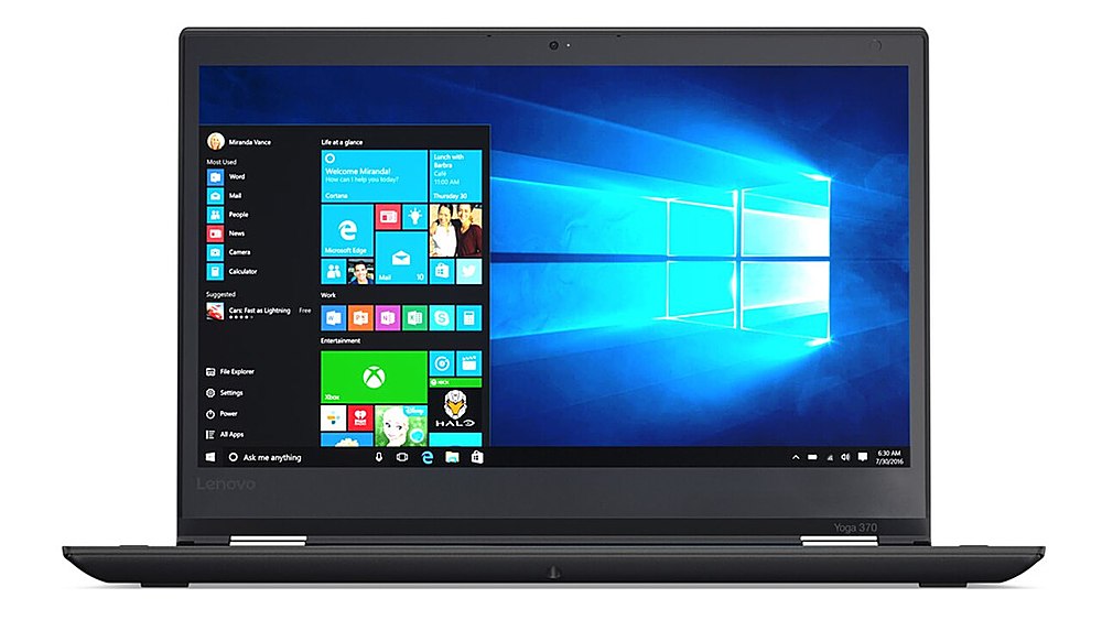 Lenovo – Thinkpad X1 Yoga 370 Intel I5-7300u 2.6 GHz 8GB RAM 256GB SSD Webcam Windows 10 Pro – Refurbished