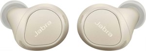 Jabra - Elite 7 Pro True Wireless Noise Canceling In-Ear Headphones - Gold Beige - Front_Zoom