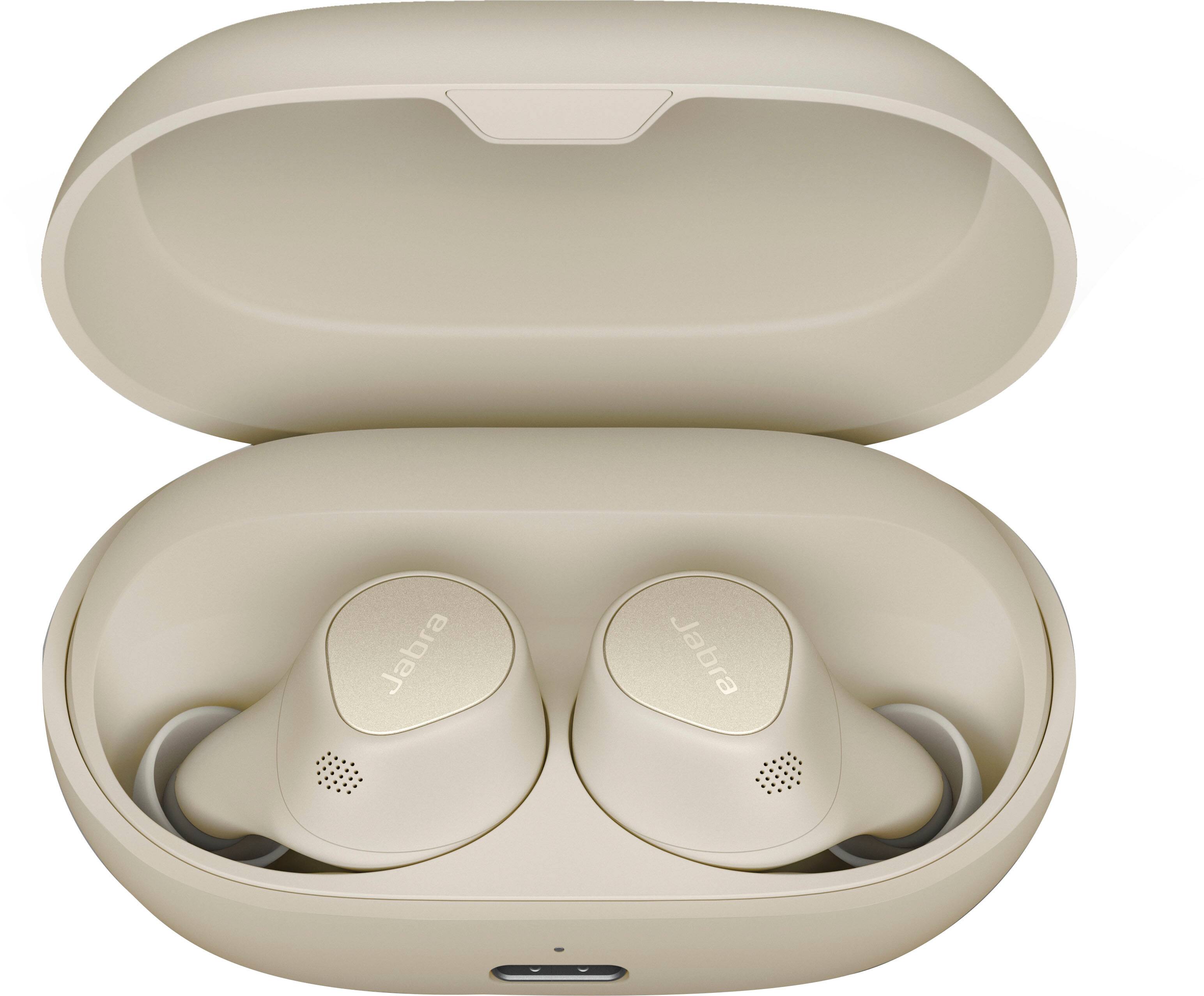 店舗良い ヘッドホン Jabra CREAM BEIGE GOLD PRO 7 ELITE ヘッドホン