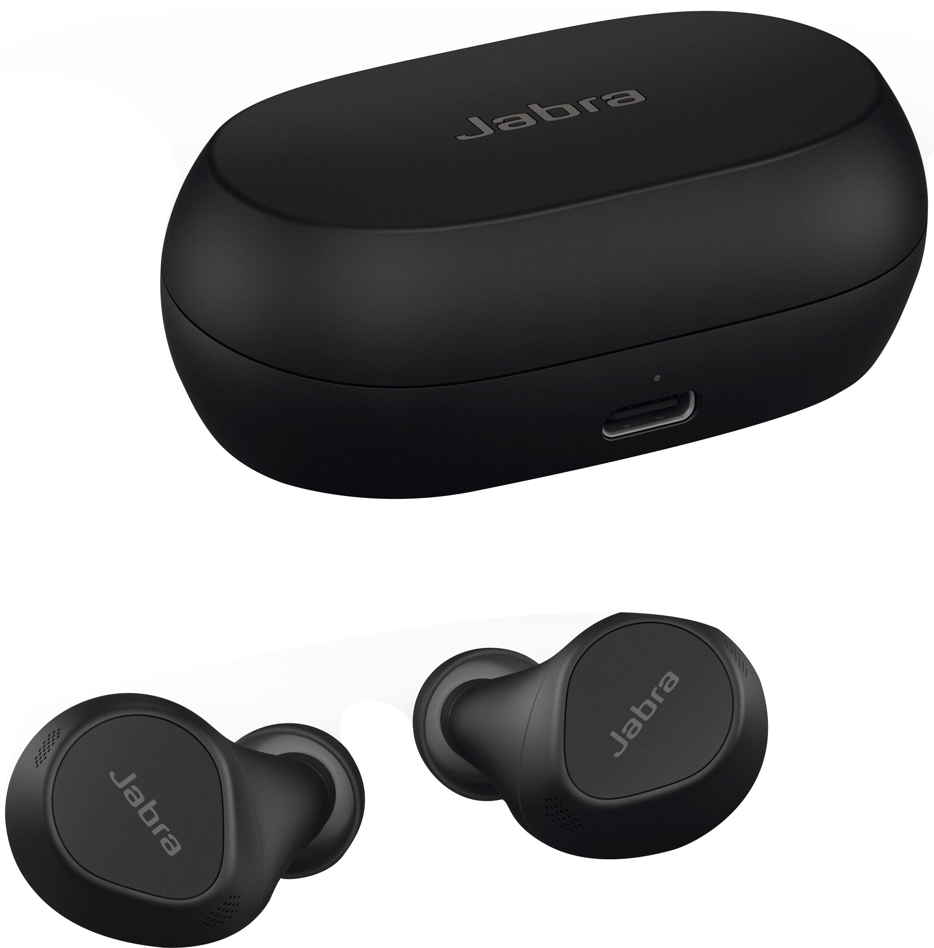 Jabra Elite 7 Pro True Wireless Earbuds, Titanium Black, Headphones &  Microphones, Electronics