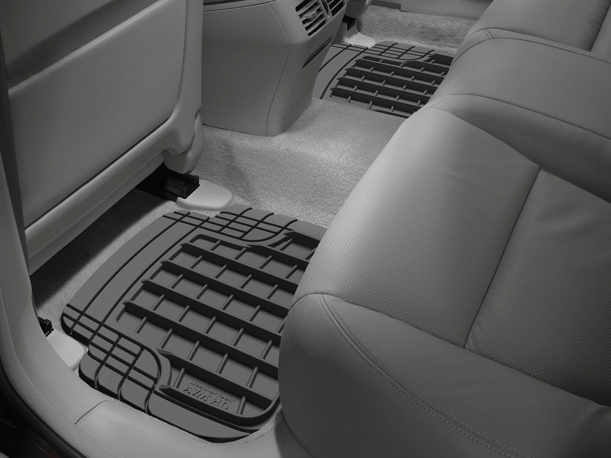 Alt View 15. WeatherTech - Trim-to-Fit 4-pc Heavy Duty Mat Set - Black.