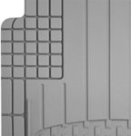 Front Zoom. WeatherTech - Trim-to-Fit 4-pc Mat Set - Gray.