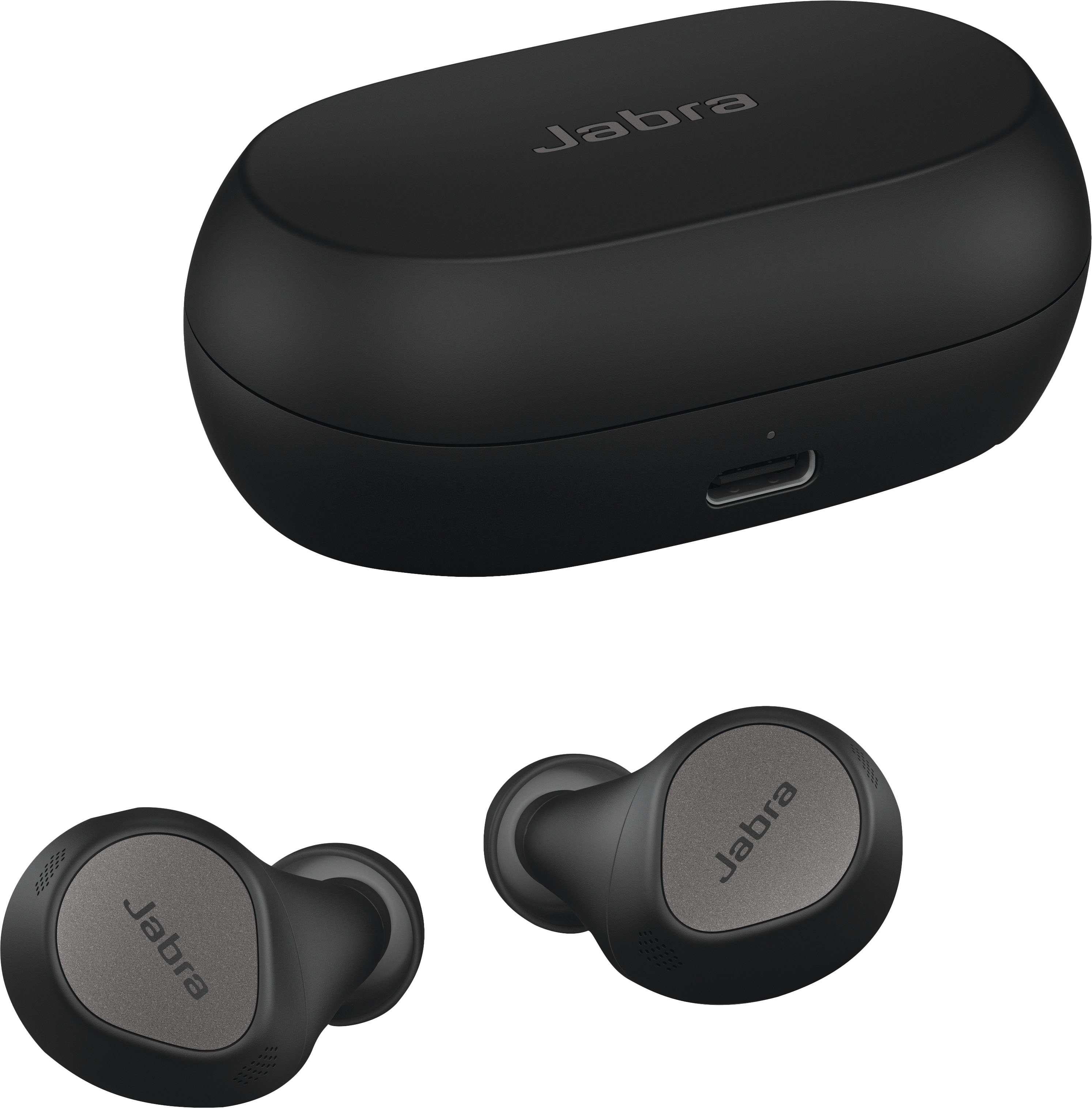Jabra Elite 7 Pro True Wireless Noise Canceling In-Ear Headphones Titanium  Black 100-99172001-02 - Best Buy