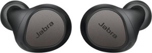 Jabra - Elite 7 Pro True Wireless Noise Canceling In-Ear Headphones - Titanium Black - Front_Zoom