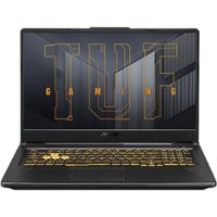 ASUS - Gaming A17 TUF706 17.3" Gaming Laptop - Intel Core i7 - 16 GB Memory - NVIDIA GeForce RTX 3050 Ti - Eclipse Gray - Front_Zoom
