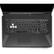 Alt View 26. ASUS - Gaming A17 TUF706 17.3" Gaming Laptop - Intel Core i7 - 16 GB Memory - NVIDIA GeForce RTX 3050 Ti - Eclipse Gray.