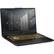 Alt View 34. ASUS - Gaming A17 TUF706 17.3" Gaming Laptop - Intel Core i7 - 16 GB Memory - NVIDIA GeForce RTX 3050 Ti - Eclipse Gray.